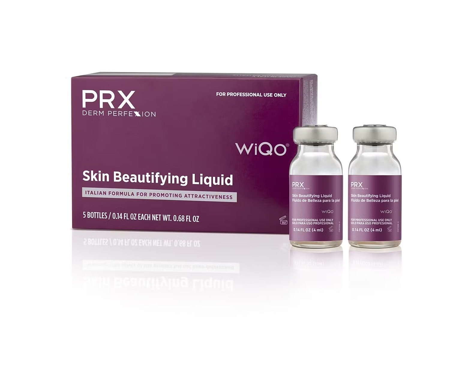 Skin beautifying liquid for professional use only.